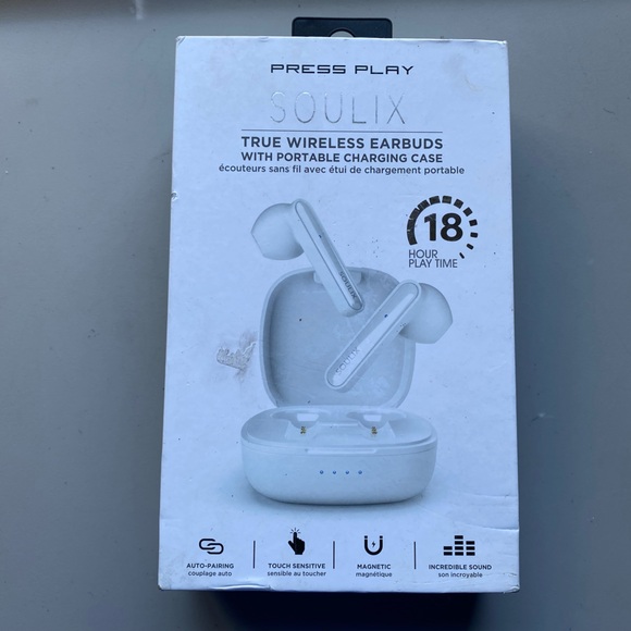 Press Play Soulix True Wireless Earbuds (New) - Picture 1 of 6